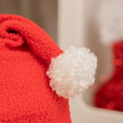 Show full view: Happy & Polly Christmas Santa Hat Orthopedic Cat Bed with Removable Cover slide 7 of 9