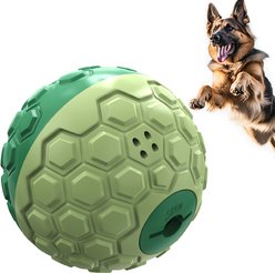 KADTC Wobble Giggle Treat Ball Dog Toy, Green