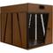 Show in main carousel: 4 Cats & Dogs Penny Dog Crate, Walnut, 30 inch slide 3 of 3