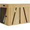Show in main carousel: 4 Cats & Dogs Penny Dog Crate, Oak, 30 inch slide 4 of 6