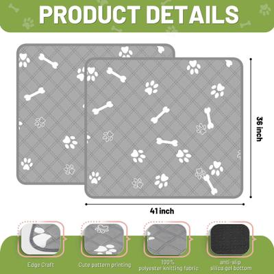 Show full view: PatiencET Super Absorbent Washable Dog Pee Pads, 36 x 41-in, 2 count slide 7 of 10