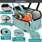 Show in main carousel: PetAmi Portable Soft-Sided Handbag Tote Airline Approved Purse Dog & Cat Carrier, Chevron Teal slide 3 of 7
