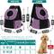 Show in main carousel: PetAmi Extra Ventilated Adjustable Airline Approved Backpack Dog & Cat Carrier, Purple, Large slide 4 of 9