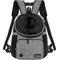 Show in main carousel: PetAmi Airline Approved Front Chest Small Dog & Cat Backpack Carrier, Gray, Large slide 1 of 8