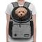 Show in main carousel: PetAmi Airline Approved Front Chest Small Dog & Cat Backpack Carrier, Gray, Large slide 2 of 8