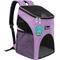 Show in main carousel: PetAmi Premium Backpack Dog & Cat Carrier, Heather Purple slide 1 of 9