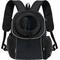 Show in main carousel: PetAmi Extra Ventilated Adjustable Airline Approved Backpack Dog & Cat Carrier, Black, Large slide 3 of 9