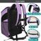 Show in main carousel: PetAmi Premium Backpack Dog & Cat Carrier, Heather Purple slide 5 of 9
