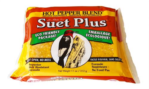 Show full view: St. Albans Bay Suet Plus Hotpepper Suet Wild Bird Food, case of 12 slide 2 of 4