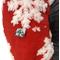 Show in main carousel: Ridge Creek Round Snowflake Holiday Orthopedic Bolster Dog Bed, Red, Large slide 5 of 8