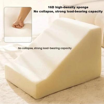 Show full view: NonoPets High Density Foam Dog Stairs with Removable Cover, 4 steps, Green slide 5 of 8