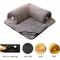 Show in main carousel: NonoPets 3-in-1 Durable Polyester Cooling Bed Cat, Rabbit & Hamster Tunnel & Play Mat with Blanket, Grey, Large slide 4 of 6
