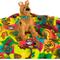 Show in main carousel: Scooby Doo Scooby Munchies Throw & Squeaky Pet Pillow Set Dog Plush Toy, Multicolor, 40 x 50-in slide 3 of 7