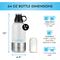 Show in main carousel: Pet Vet Products HydroPet Stainless Steel Dog Water Bottle with Dual Dog Bowls, 64-fl oz slide 7 of 7