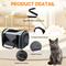 Show in main carousel: Gapzer Soft Sided Collapsible Airline Approved Dog & Cat Carrier Bag, 18.8 x 11.8 x 12.6-in, Grey slide 7 of 9