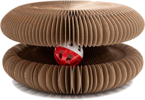 Show full view: Cat Lures Magnetic Ball Chase Scratcher Cat Toy slide 5 of 8