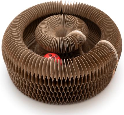 Show full view: Cat Lures Magnetic Ball Chase Scratcher Cat Toy slide 2 of 8