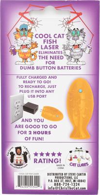 Show full view: Cat Lures Goldfish USB Forever Laser Cat Toy slide 5 of 5