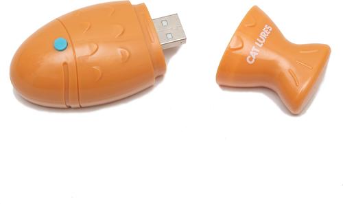 Show full view: Cat Lures Goldfish USB Forever Laser Cat Toy slide 3 of 5