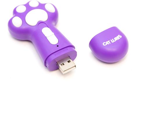 Show full view: Cat Lures Cool Cat 3-1 Light USB Laser Cat Toy slide 4 of 6