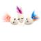 Show in main carousel: Cat Lures Wooly Feather Mouse Teaser Cat Toy, 3 count slide 1 of 5