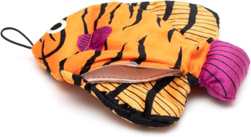 Show full view: Cat Lures Meowee Wowee Catnip Angel Fish Plush Cat Toy slide 3 of 3