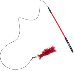 Cat Lures Centipede Attachment with Mini Lightning Rod Teaser Cat Toy