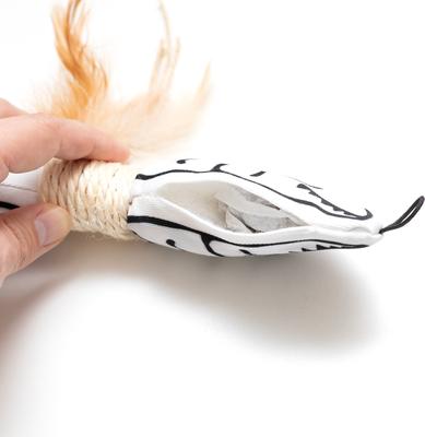 Show full view: Cat Lures Meowee Wowee Catnip Baracuda Plush Cat Toy slide 4 of 4