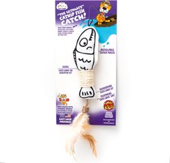 Cat Lures Meowee Wowee Catnip Baracuda Plush Cat Toy