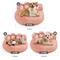 Show in main carousel: Kylinsure Round Plush Calming Donut Dog & Cat Bed, Pink, Medium slide 6 of 11
