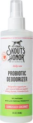 Skout's Honor Natural Sunkissed Coconut Scent Probiotic Dog & Cat Deodorizer Spray, 8-fl oz bottle