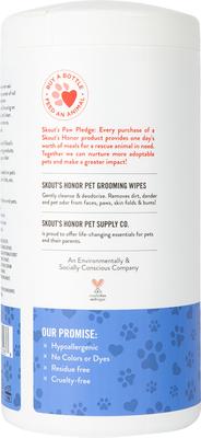 Show full view: Skout's Honor Dog, Cat & Small Pet Grooming Wipes, 80 count slide 2 of 11