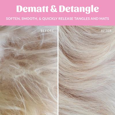 Show full view: Skout's Honor Happy Puppy Probiotic Daily Use Cat & Dog Hair Detangler, 8-fl oz bottle slide 4 of 11