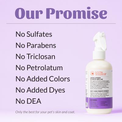 Show full view: Skout's Honor Probiotic Lavender Dog Detangler, 8-fl oz spray slide 7 of 11
