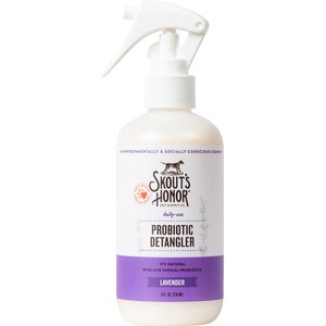 Skout's Honor Probiotic Lavender Dog Detangler, 8-fl oz spray