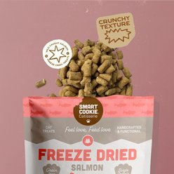 Smart Cookie Barkery Salmon Grain-Free Freeze-Dried Cat Treats, 1-oz bag slide 2 of 8