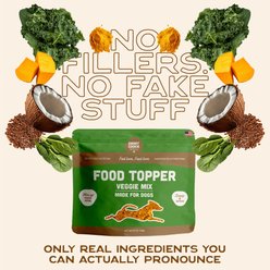 Smart Cookie Barkery Veggie Dog Food Topper, 7-oz bag slide 2 of 6