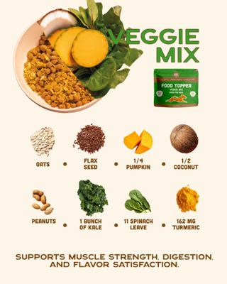 Show full view: Smart Cookie Barkery Veggie Dog Food Topper, 7-oz bag slide 5 of 7