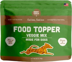 Smart Cookie Barkery Veggie Dog Food Topper, 7-oz bag
