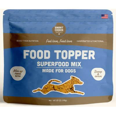 Smart Cookie Barkery Smart Cookie Barkery Superfood Dog Food Topper, 7-oz bag