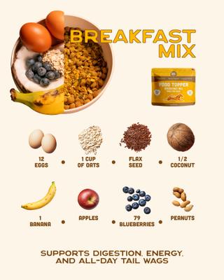 Show full view: Smart Cookie Barkery Breakfast Dog Food Topper, 7-oz bag slide 5 of 8