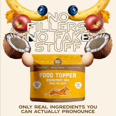 Show full view: Smart Cookie Barkery Breakfast Dog Food Topper, 7-oz bag slide 6 of 8