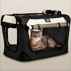 PetLuv Premium Soft-Sided Cat & Dog Carrier, Black, Small slide 1 of 9