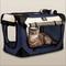 Show in main carousel: PetLuv Premium Soft-Sided Cat & Dog Carrier, Navy, Small slide 1 of 11