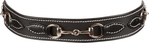Show full view: Huntley Equestrian Children's Leather Snaffle Bit Belt, Small slide 2 of 6
