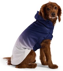 GF Pet Good Vibes Solid Dog Hoodie, Blue, XXXX-Large