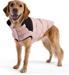 GF Pet Diamond Solid Dog Puffer, Pink, X-Large