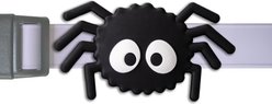 Jiby Dog Crew Sooty the Spider Jiby Dog Charm Collar Accessory, Black