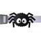 Show in main carousel: Jiby Dog Crew Sooty the Spider Jiby Dog Charm Collar Accessory, Black slide 1 of 8