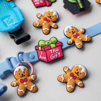 Show full view: Jiby Dog Crew Gingerbro Jiby Dog Charm Collar Accessory, Brown slide 5 of 7